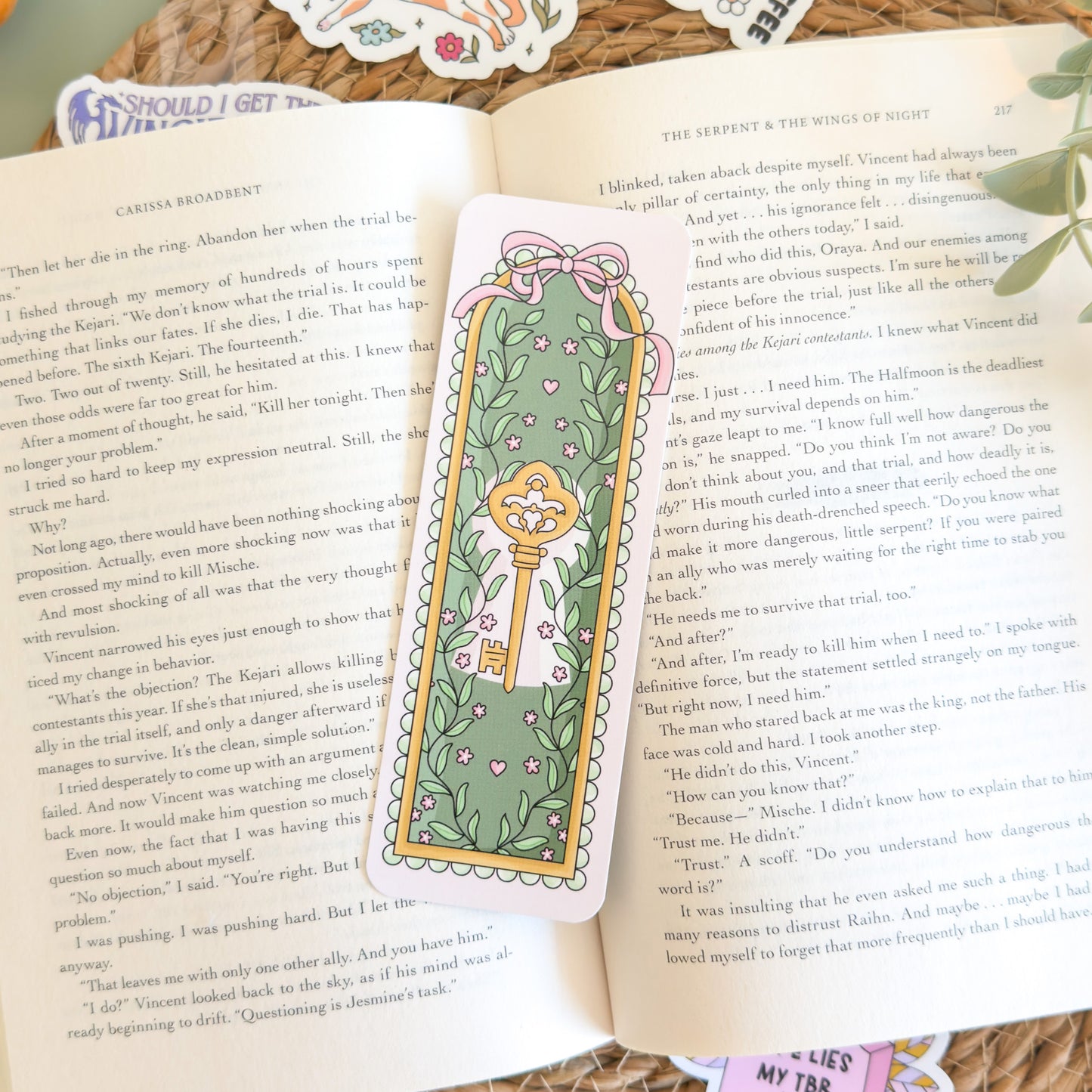 Fairy Tale Portal Paper Bookmark