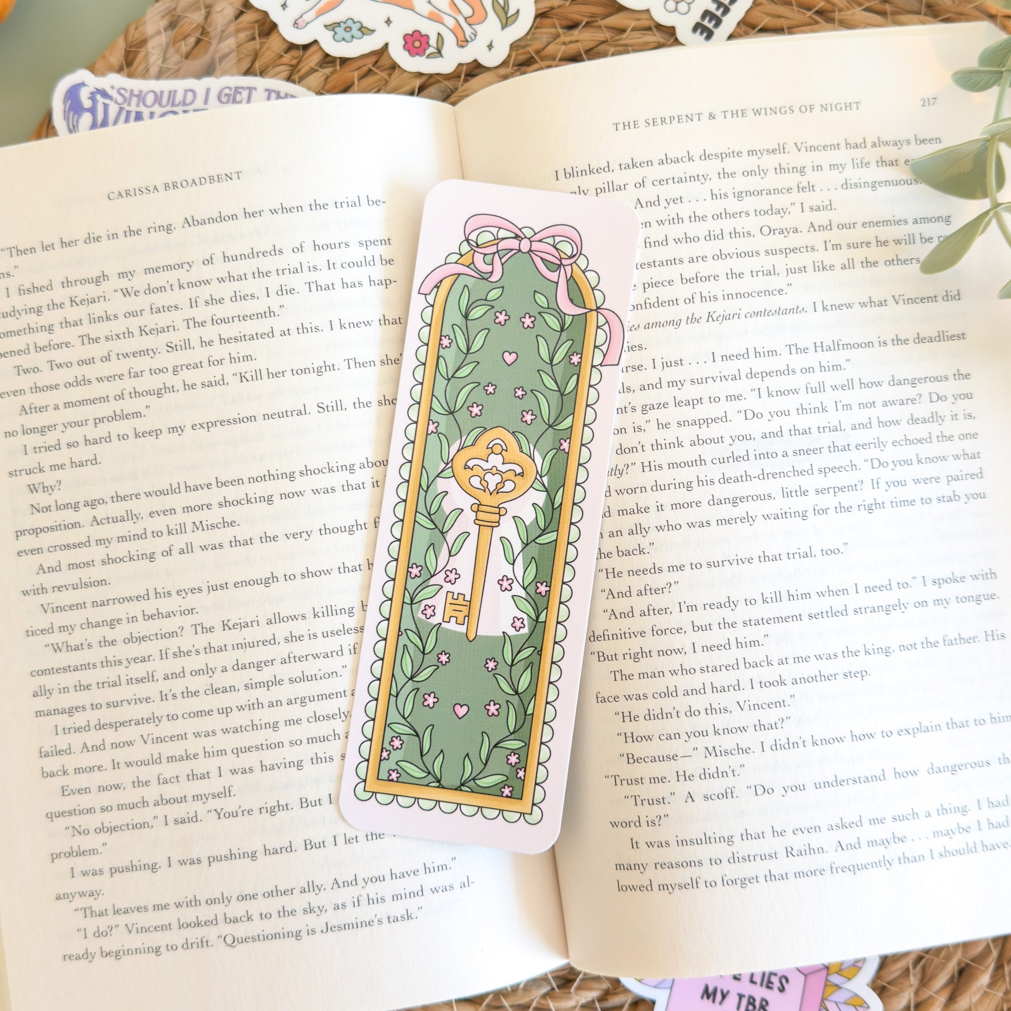Fairy Tale Portal Paper Bookmark