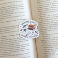 Spooky Goose Book Club Sticker