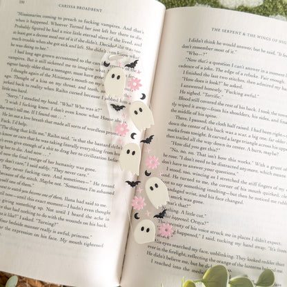 Ghosts and Bats Acrylic Bookmark