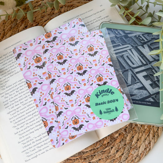 Cute Halloween Pattern Kindle Insert