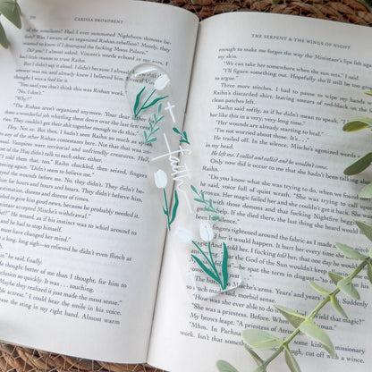 Faith Tulips Acrylic Bookmark