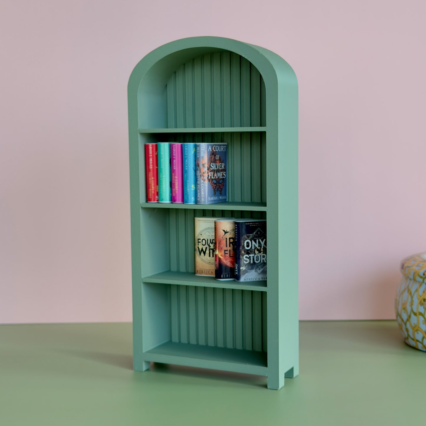Mini Arched Bookcase