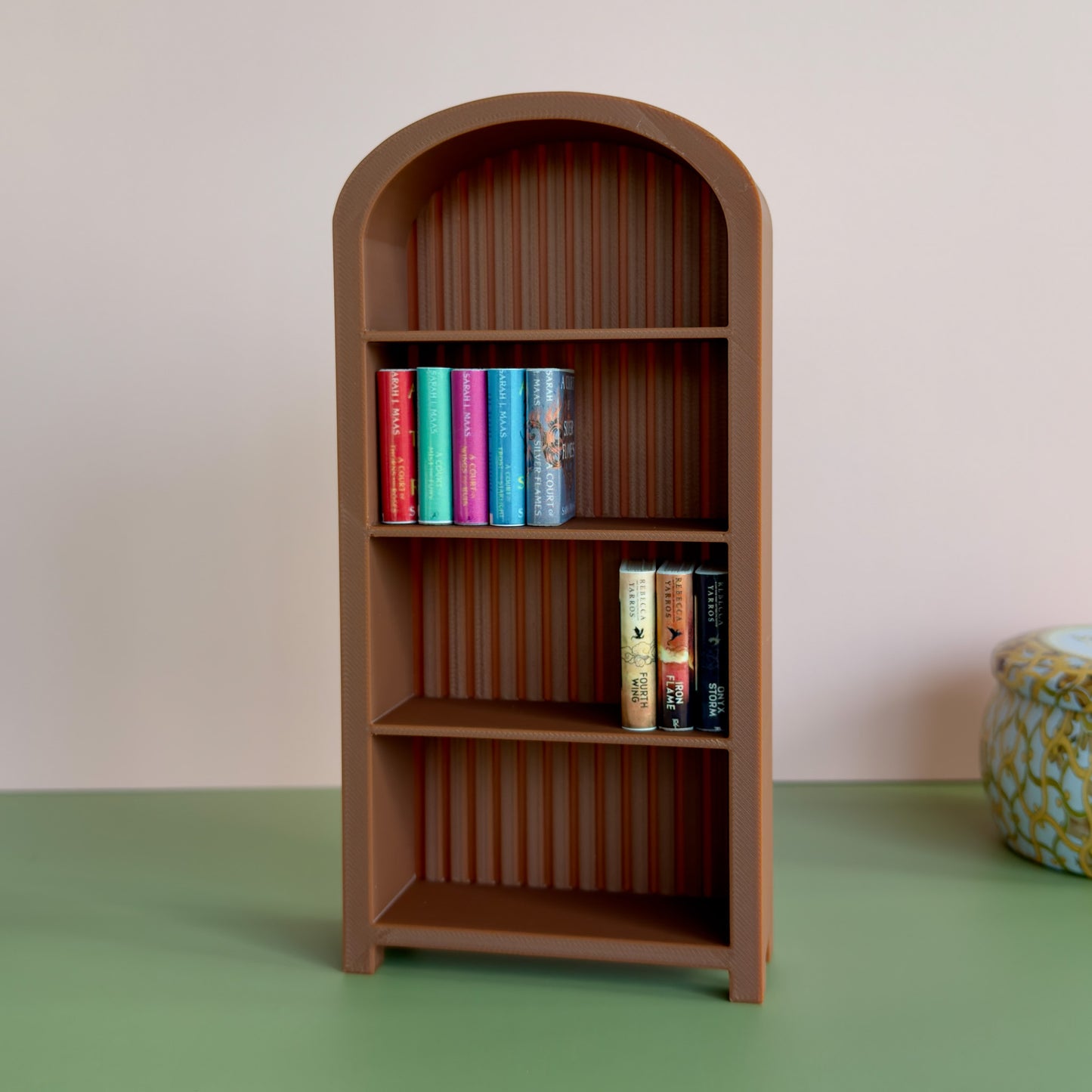 Mini Arched Bookcase