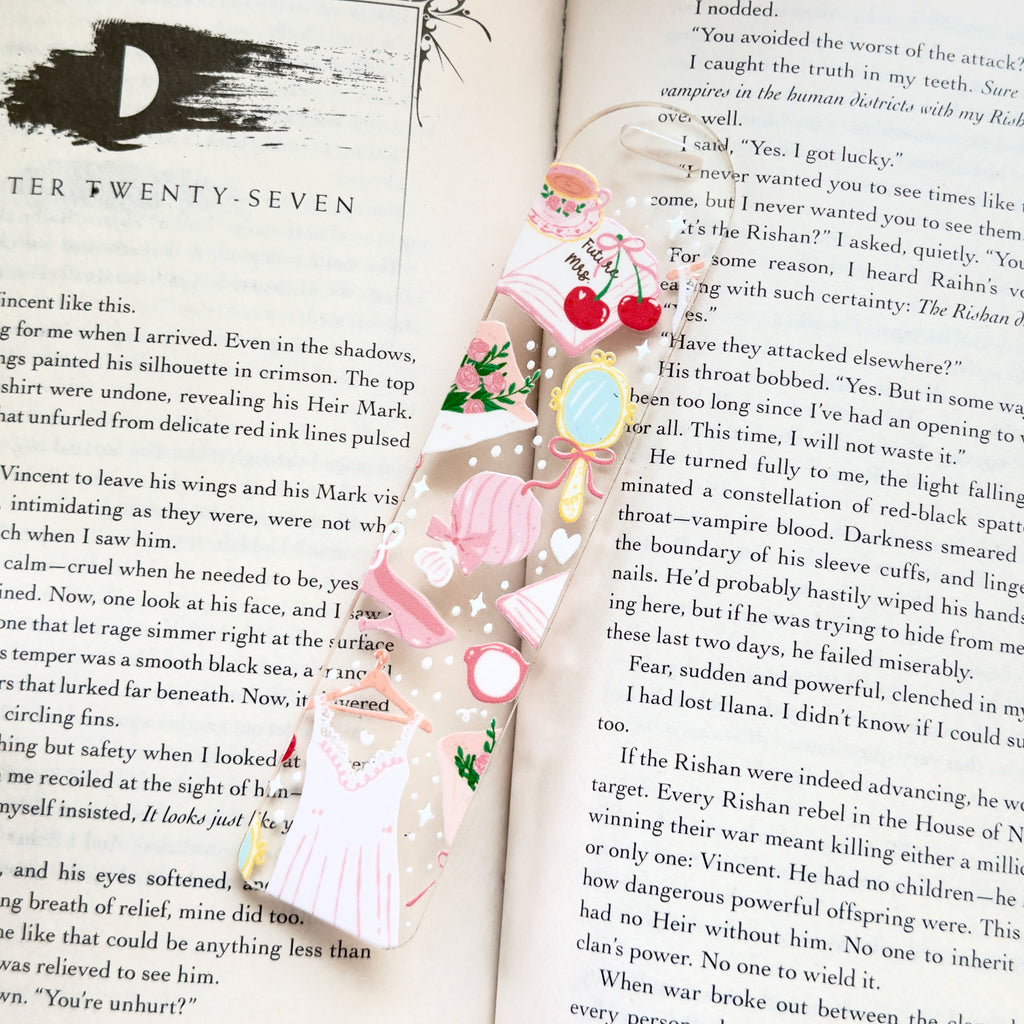 Cute Bachelorette Party Acrylic Bookmark