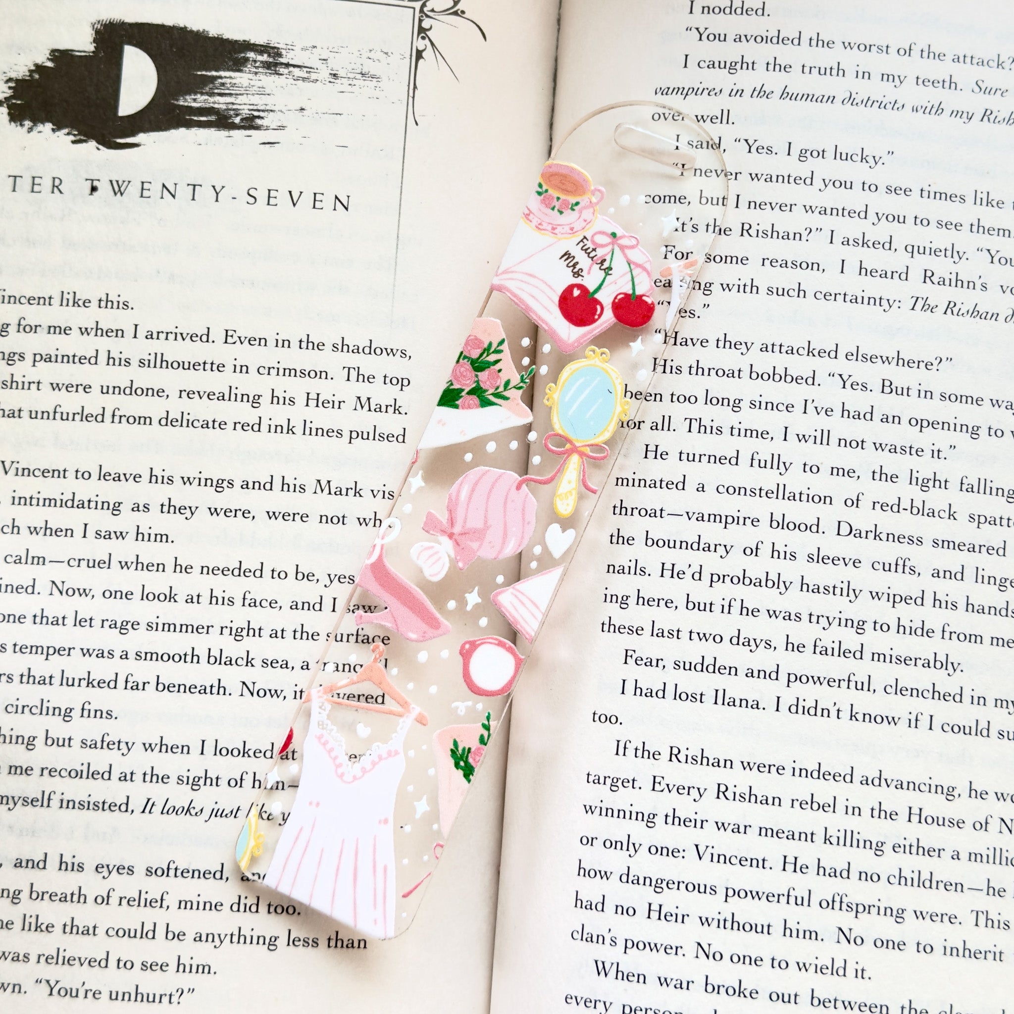Cute Bachelorette Party Acrylic Bookmark