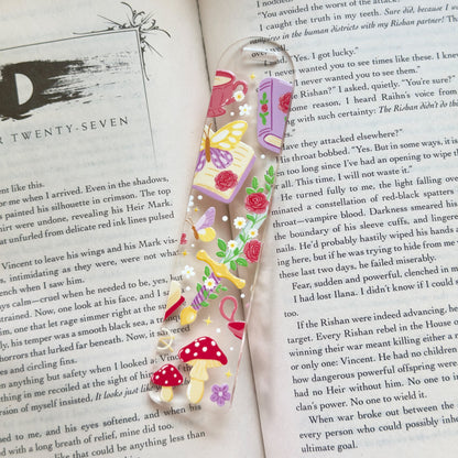 Fantasy Book Lover Acrylic Bookmark