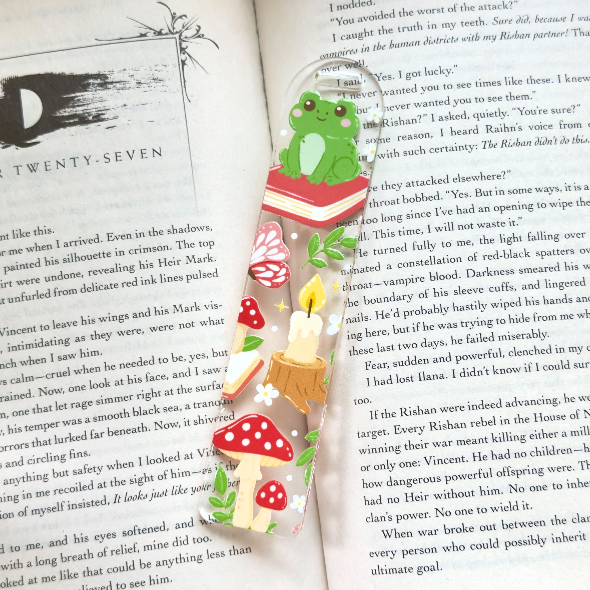 Whimsical Forest Acrylic Bookmark