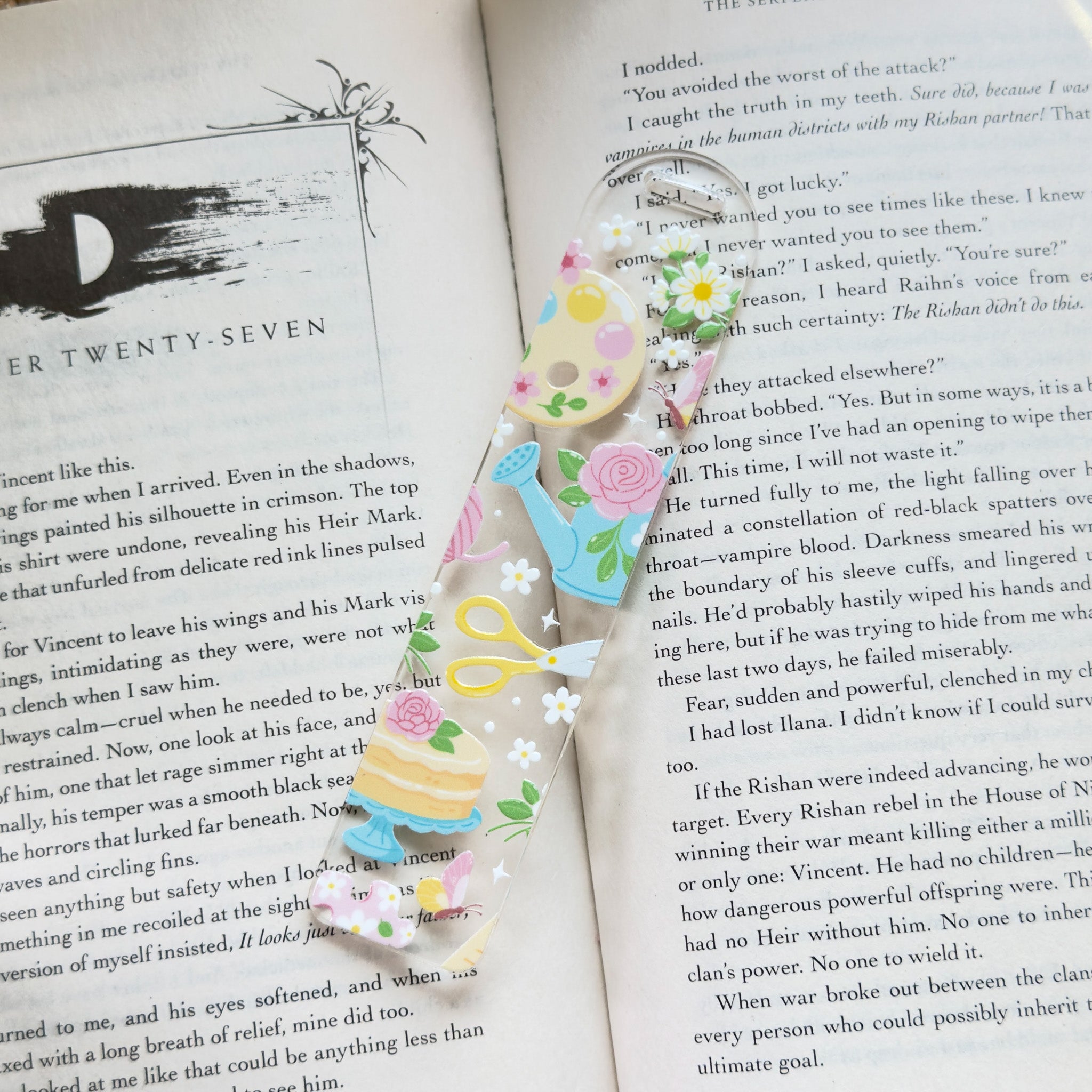 Craft Cottagecore Acrylic Bookmark