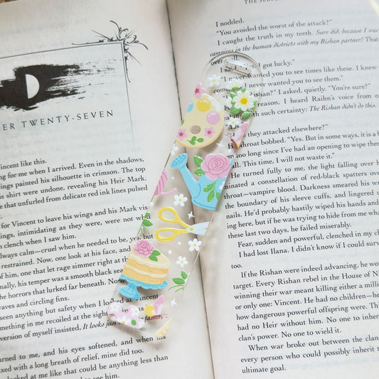 Craft Cottagecore Acrylic Bookmark