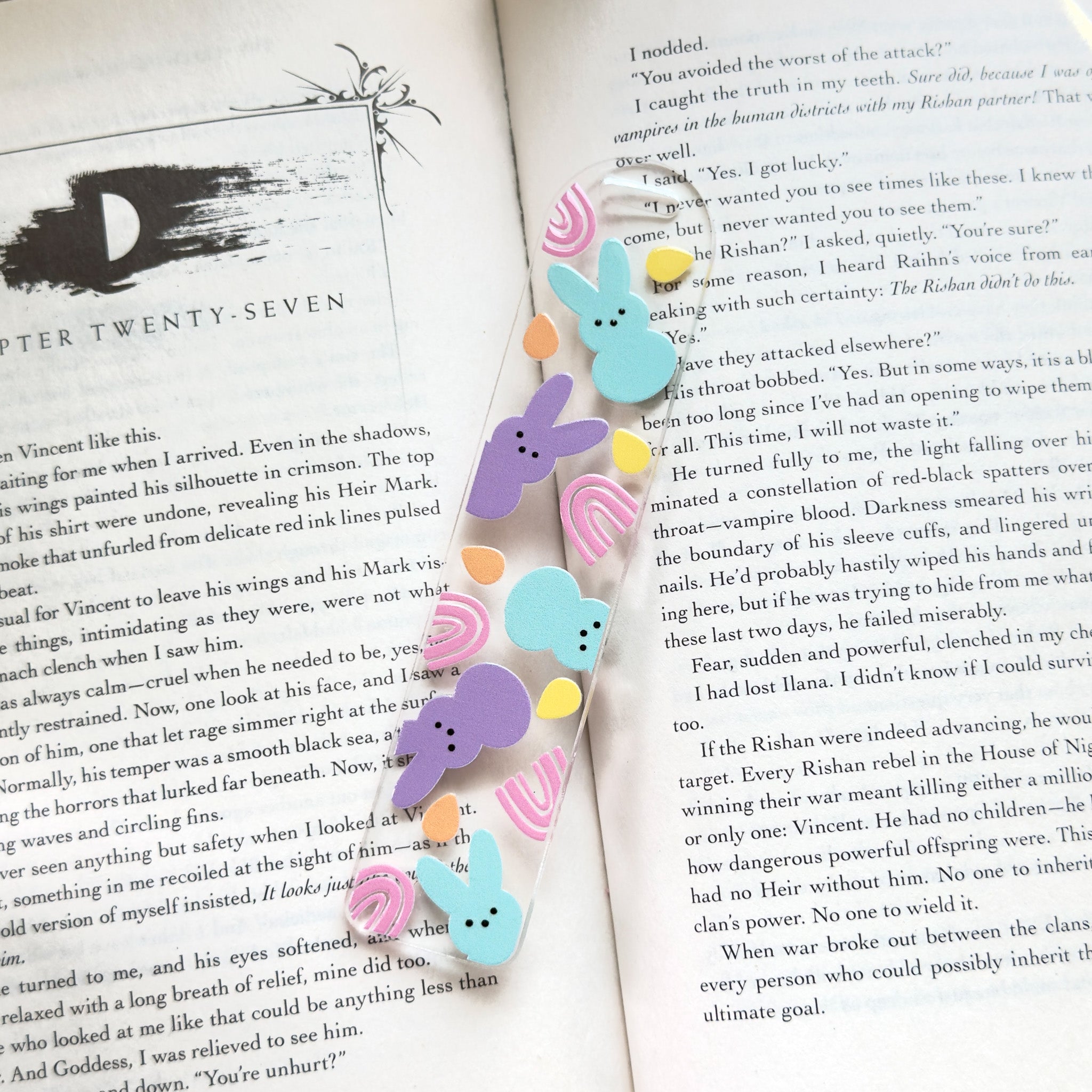 Easter Bunny Acrylic Bookmark