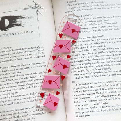 Love Letters Acrylic Bookmark