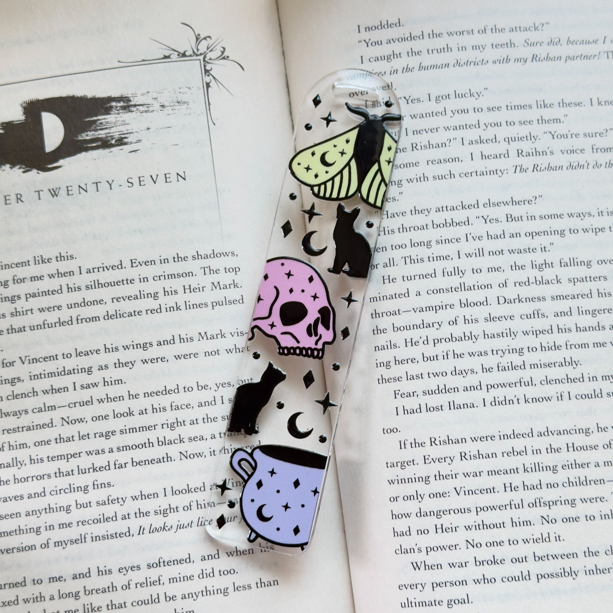 Magic Cauldron Acrylic Bookmark