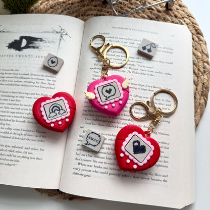 Heart V-Pet Fidget Clicker