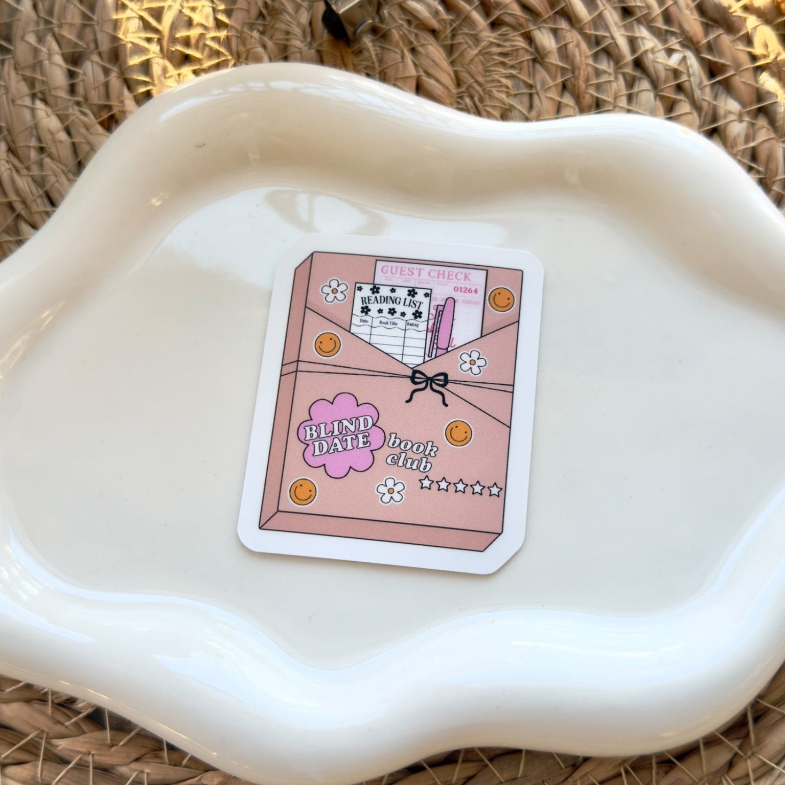 Blind Date with a Book Club Sticker
