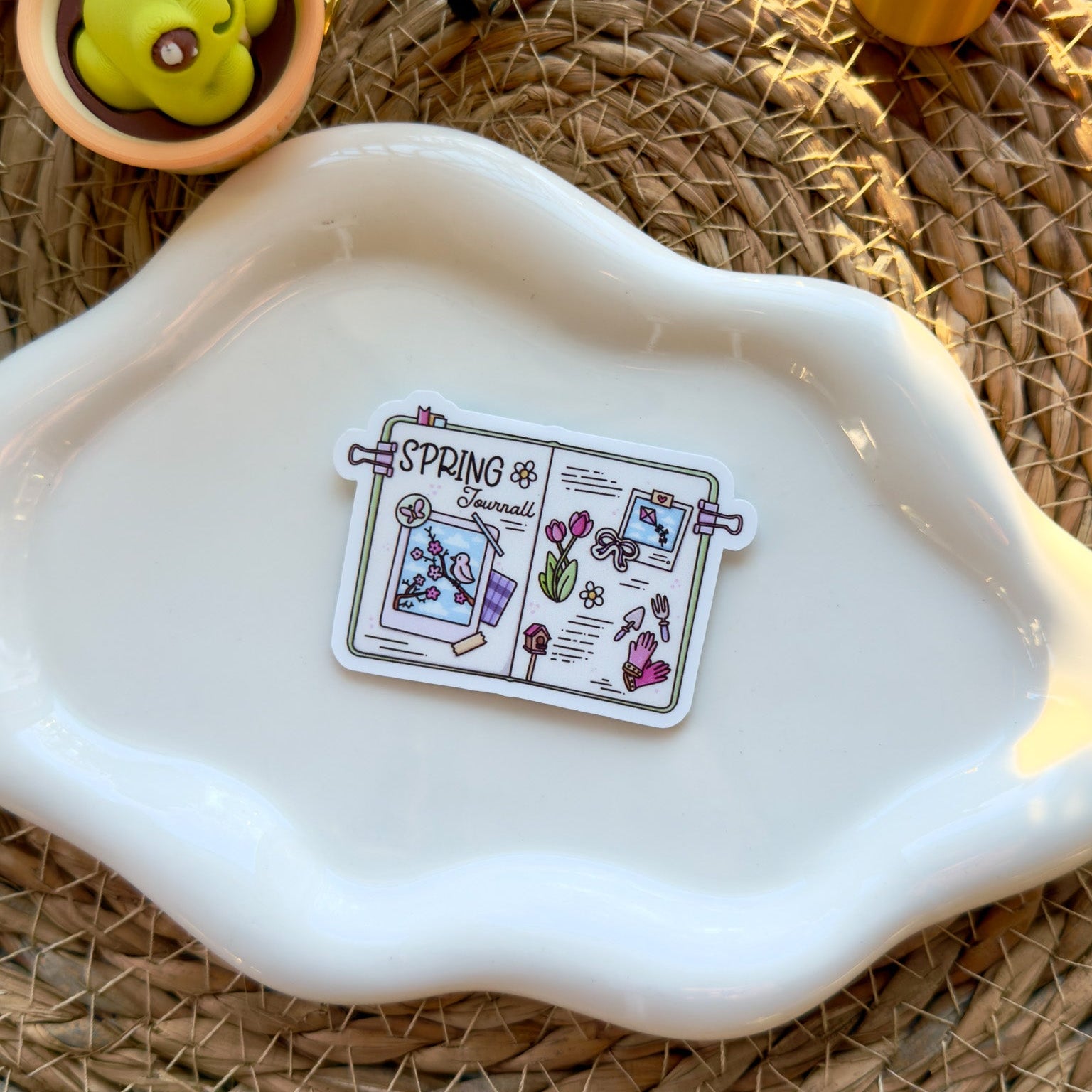 Spring Journal Sticker