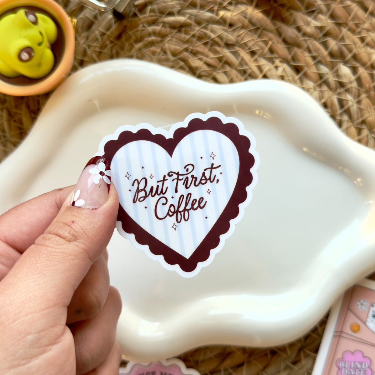 But First Coffee Sticker