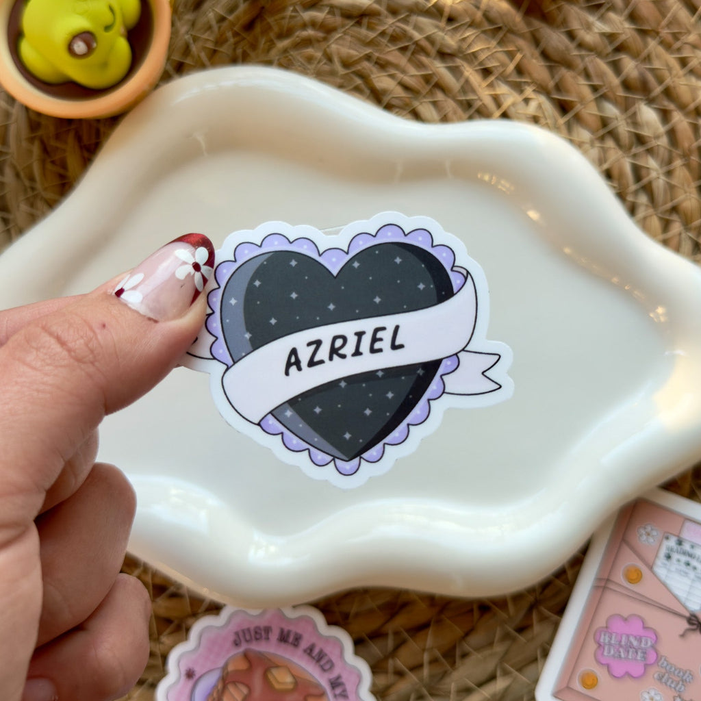 Heart Azriel Sticker