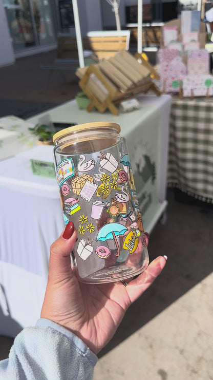 Gilmore Girls Glass Cup