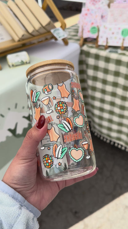 The Life of a Show Girl Glass Cup